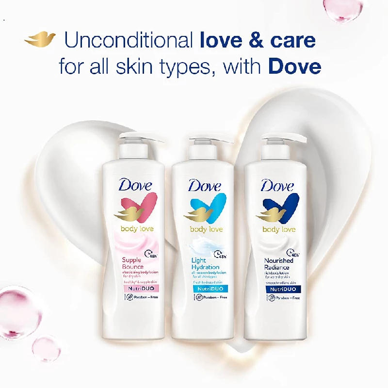 Dove Body Love Supple Bounce Body Lotion, 400 ml-7.webp